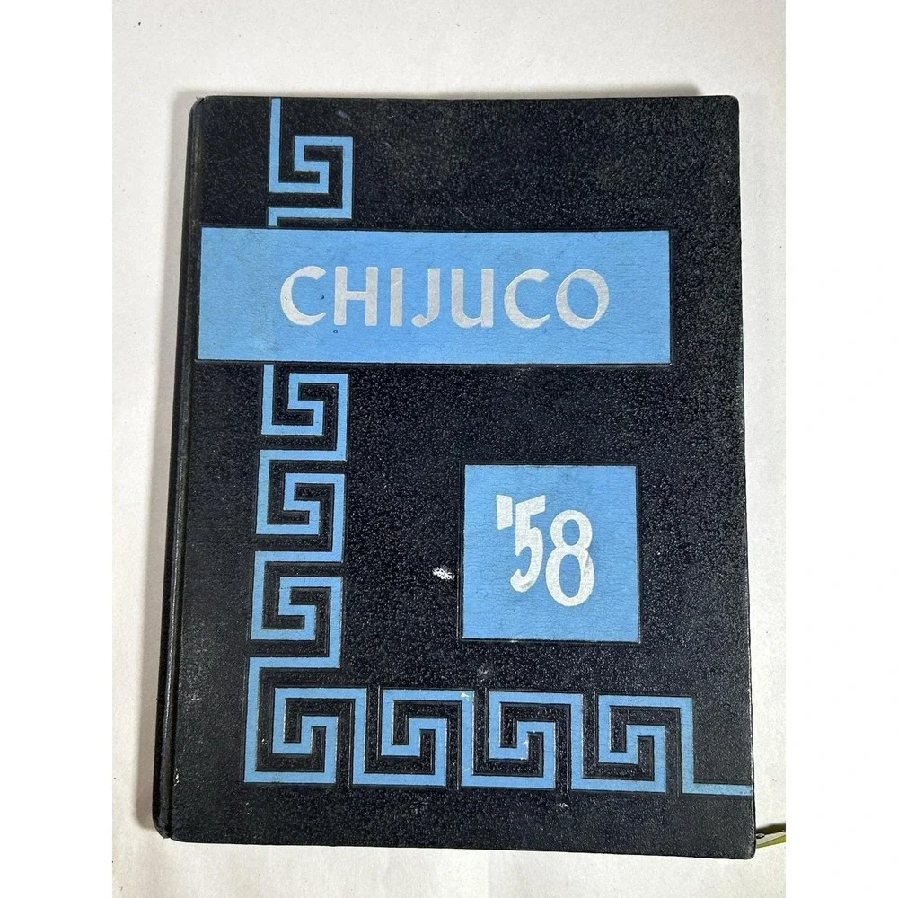 Vintage 1958 Chipola Junior College Marianna Florida CHIJUCO Yearbook Collect